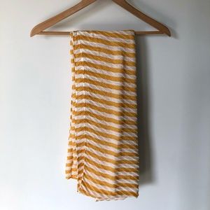 2/$25 🌟 NWT Love & Lore Tangerine Striped Lightweight Blanket Scarf | O/S